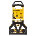 Produktbild: Stanley Faltbarer Sackkarre SXWTD-FT580 - Max. 70KG - 41 x 40 x 102 cm - Reifen für jedes Gelände - inkl. Gummiband - Schwarz/Gelb