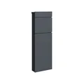 Produktbild: Briefkasten Standbriefkasten Design Postkasten AACHEN 115cm, Stahl anthrazit