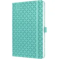 Produktbild: Jolie Agenda Flair 2026 J6103 1W/2S aqua green ML A5 (A5, 1 Woche / 2 Seiten) (J6103)