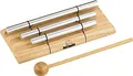 Produktbild: Nino Percussion Energy Chimes Musikinstrument – mit 3 Klangstäben – inklusive Schlägel – für Kinder ab 3 Jahren – Holz und Aluminium, Natur (NINO580)