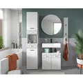 Produktbild: Badezimmer Prisma 4-tlg. ca. 111 cm Weiß