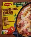 Produktbild: 5x Maggi Fix Schinken-Hack-Röllchen in cremiger Tomatensauce für 15 Personen