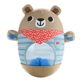 Produktbild: Fisher-Price Babyspielzeug, Camping-Freunde Wackelbär, Wackelspaß zur Entwicklung der Grobmotorik für Babys ab 6 Monaten, JLB83