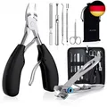 Produktbild: Profi Fußnagelzange Set, Scharf Nagelzange für Dicke & Eingewachsene Starke F