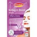 Produktbild: Schaebens Gesichtsmaske Kollagen Boost, gegen Falten, für trockene und normale Haut, je 5 ml, 2 Stück