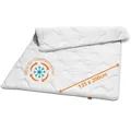 Produktbild: sleepling Ultra leichte Sommerdecke 135x200 cm, Sommer Bettdecke leicht, dünne Sommerbettdecke aus 100% Mikrofaser, Ökotex 100, waschbar 60 Grad