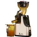 Produktbild: Slow Juicer Kaltpress-Entsafter mit Pressschnecke Acopino Delicato champagner