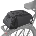 Produktbild: HOMPER Fahrradtasche Satteltasche Schwarz 7L Gepäckträgertasche für Fahrrad