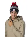 Produktbild: Eisbär Wintermütze Norrak Pompon SA - Merinomix, kuscheliges Fleece-Band - nachtblau - 1 Stück