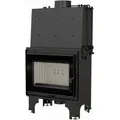 Produktbild: Kratki Wasserführender Kamineinsatz Aquario M 12 Kw Ø 180 Schwarz Doppelverglasung