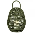Produktbild: Lambert Windlicht Laterne Cahaya Outdoor Kordel Olive Klein (37cm)