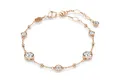Produktbild: Swarovski Armband Swarovski Armband Imber 5730677 Rundschliff, Weiß, Roségold plattiert (kein Set, 1-tlg., kein Set)