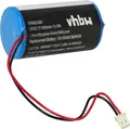 Produktbild: vhbw Batterie Ersatz für Visonic 0-9912-K, ER34615M, ER34615M/W200, 88030498 für Alarmanlage, Alarmsystem (14500 mAh, 3,6 V, Li-SOCl2)