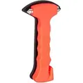 Produktbild: Auto Notfallhammer mit Gurtschneider, Fenster Nothammer mit Stahl Spitzen, pkw Gurtmesser, Autohammer, orange - Relaxdays