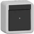 Produktbild: Gira WIPPSCHALTER AUSWE WG AP GRAU / GIRA 310630 AUFPUTZ IP44 310630