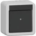 Produktbild: Gira - Installationsschalter Wippschalter 310630 AusWe WG AP Grau