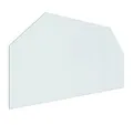 Produktbild: vidaXL Glas Kaminofen Glasplatte Sechseck 100x50 cm, 1-tlg.