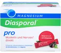 Produktbild: Magnesium-Diasporal Pro Muskeln und Nerven Direktsticks mit schwarzem-Johannisbeeren-Geschmack, 30 St. Sticks