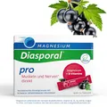 Produktbild: Magnesium-Diasporal Pro Muskeln und Nerven direkt | Magnesium Sticks mit 300 mg Magnesium und Vitamin B-Komplex | Schnelle Einnahme ohne Wasser | Vegan, glutenfrei und laktosefrei | 30 Sticks
