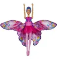 Produktbild: Barbie Tanz und Flatter Puppe mit 2-in-1-Verwandlung von der Tänzerin zum Schmet