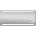 Produktbild: DSK Design LED-Lichtspiegel Silver Conde 140 cm x 60 cm
