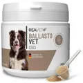 Produktbild: ReaVET BallastoVET für Hunde 250g – Ballaststoffe zur Unterstützung der Darmfunktion – 3-Fach-Komplex bei Neigung zu Verstopfung & festem KOT, Natürliches Verdauungspulver