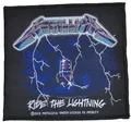 Produktbild: 🤘 Metallica -Ride The Lightning gewebter Aufnäher-woven Patch Neu & Official!