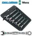 Produktbild: Wera 05020022001 Maulringratschenschlüsselsatz Joker 6-teilig 10-19 mm in Tasche