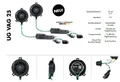 Produktbild: ETON VAG25 Plug & Play Hochtöner kompatibel mit VW Amarok 2010 - 2021 1 Paar