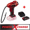 Produktbild: Einhell Akku Autokompressor CE-CC 18 Li-Solo + Druckanzeige + 2,5 Ah Starterkit