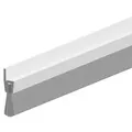 Produktbild: Ellen Türbodendichtung IBS 40 ungebohrt, Alu silber, H 40 x L 1000mm, BH 20mm