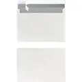 Produktbild: Herlitz Briefumschlag, DIN C6, ohne Fenster, weiss haftklebend, 75 g-qm, holzfrei, grauer Innendruck (114 x 162 mm, 100 x) (764258)
