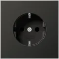 Produktbild: Jung AL1520AN SCHUKO Steckdose, 16 A 250 V, LS 990, anthrazit (lackiertes Aluminium)