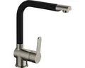 Produktbild: SCHÜTTE Küchenarmatur RIO edelstahl schwarz matt 79866