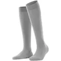 Produktbild: FALKE Kniestrümpfe Softmerino mit wärmender Merinowolle, atmungsaktiv, klimaregulierend grau 41-42