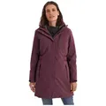 Produktbild: Killtec Parka KOW 165 WMN PRK Wasser- und winddichter Parka mit Teddyfleece und abnehmbarer Kapuze lila 46 EU