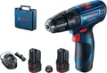 Produktbild: Bosch Professional GSR 120-LI GSR 120-LI Akku-Bohrschrauber 12V 2.0Ah Li-Ion inkl. 2. Akku, inkl. Ladegerät, inkl. Koffer