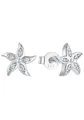 Produktbild: Amor Paar Ohrstecker Starfish, mit Zirkonia (synth)