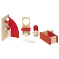 Produktbild: GOKI Puppenmöbel Badezimmer 5ltg aus Holz für Kinderpuppenhaus  51717 NEU