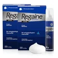 Produktbild: REGAINE Männer Schaum: 6-Monats-Vorrat mit 50 mg/g Minoxidil, regt das Haarwachstum an und stoppt Haarausfall bei Männern, 2 x 3 x 60 g