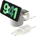 Produktbild: Belkin WIZ020vfH37, Drinnen, USB, Kabelloses Aufladen, 1,5 m, Sand