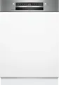 Produktbild: Bosch Geschirrspüler SMI4EBS03D Serie 4 | Teilintegrierbar 60 cm | A | 13 Maßgedecke | Home Connect | Edelstahl, A (Spektrum A bis G)
