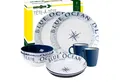 Produktbild: BRUNNER Geschirr-Set BRUNNER Melamin Campinggeschirr Set BLUE OCEAN (8, 12, 16, 36-Teile) (8-tlg)