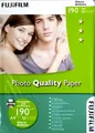 Produktbild: FUJIFILM Fotopapier 50 Blatt Inkjet A4 Hochlanz Glossy 190g QUALITY PHOTO PAPER