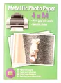 Produktbild: METALLIC Photo Paper 4 Blatt DIN A4 Foto Metallic effect Finish