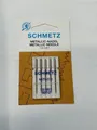 Produktbild: 5 Nähmaschinennadeln Schmetz 130 MET - Metallic Nadeln Stärke 80/12