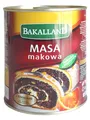 Produktbild: Bakalland Masa makowa fertige Mohnmasse mit Früchten 850 g