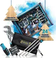 Produktbild: HAZET Adventskalender 24-teiliger Werkzeug-Satz Zangenschlüssel Gürteltasche