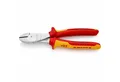 Produktbild: Knipex Seitenschneider Seitenschneider, 200mm, Schutzisoliert 1000V, Isoliert, VDE geprüft, K