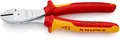 Produktbild: Kraftseitenschneider Länge 200 mm VDE Form 0 Mehrkomponenten-Hüllen KNIPEX